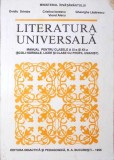 LITERATURA UNIVERSALA, MANUAL PENTRU CLASELE A XI-A SI XII-A-OVIDIU DRIMBA, CRISTINA IONESCU, GHEORGHE LAZA-279891