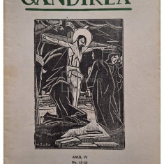 Revista Gandirea, anul IV, nr. 12-13 (editia 1925)