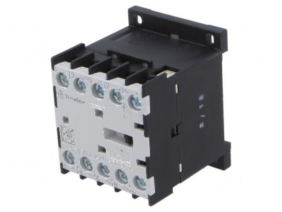 Contactor 4-polar NO x4 230VAC 9A DIN 6K W foto