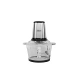 Tocator legume si fructe inox cu vas sticla 2L, 2 viteze + Pulse, 400 W