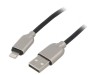 Cablu USB 2.0 Lightning 1m Negru, Gembird