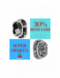 Pachet set covoare antiderapante cu modele cu patrate si albastru multicolor, Home