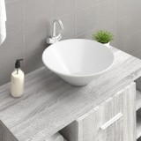 Cumpara ieftin Chiuvetă ceramică rotundă, 2 buc. (Nu se vinde individual)