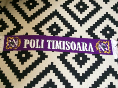 fular poli timisoara FC politehnica banat fan fotbal sport echipa club romania foto