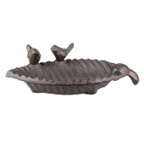 Cumpara ieftin Hranitoare pasari fier maro 19x10x5 cm