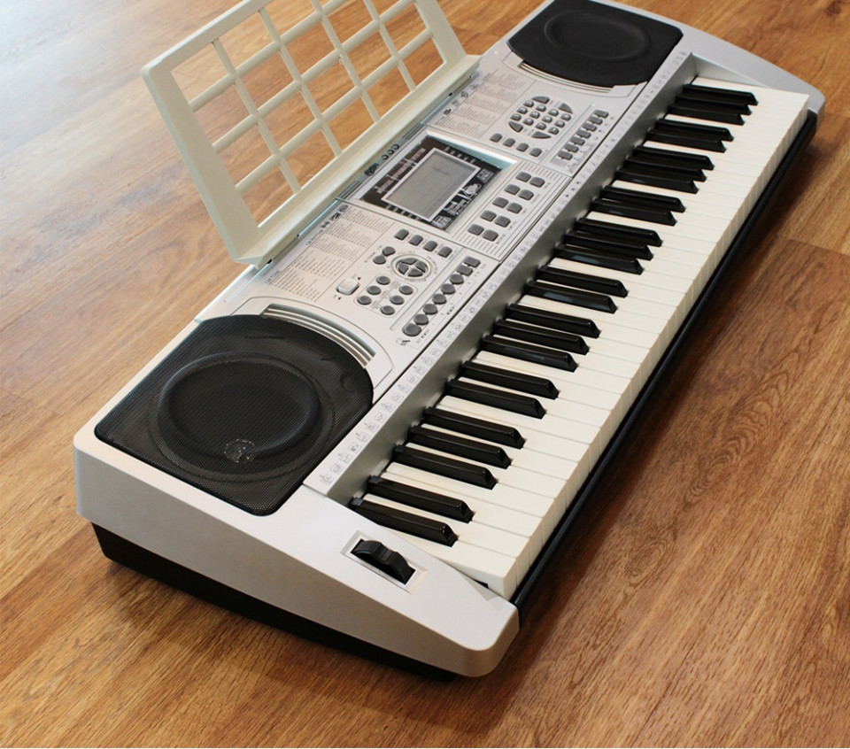 Orga electronica intermediari 335, 61 Clape Touch imitatie pian, USB, MIDI  | Okazii.ro