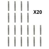 Cumpara ieftin Set Stift Bolt Blocaj Ghidon cu Fante 35x5 mm din Oțel Inoxidabil pentru Xiaomi &ndash; 20 Bucăți | Motorevolution