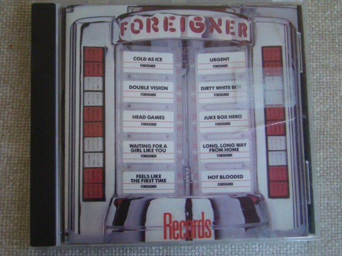 FOREIGNER - Records - C D Original ca NOU