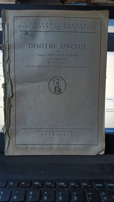 Academia Romana Discursuri de Receptiune , nr.59 - Dimitrie Onciul de Preotul Niculae M.Popescu cu Raspuns de N.Iorga &amp;gt;nr.60 - Inceputurile Arhitectur foto