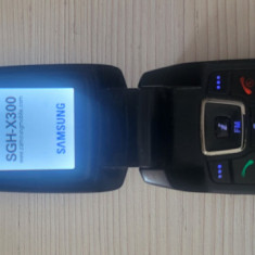 Telefon Rar Clapeta Dame Samsung X300 Black Liber retea Livrare gratuita!