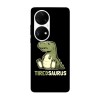 Husa compatibila cu Huawei Nova Y70 model Tired saurus rex, Silicon, TPU, Viceversa, Transparent, Carcasa