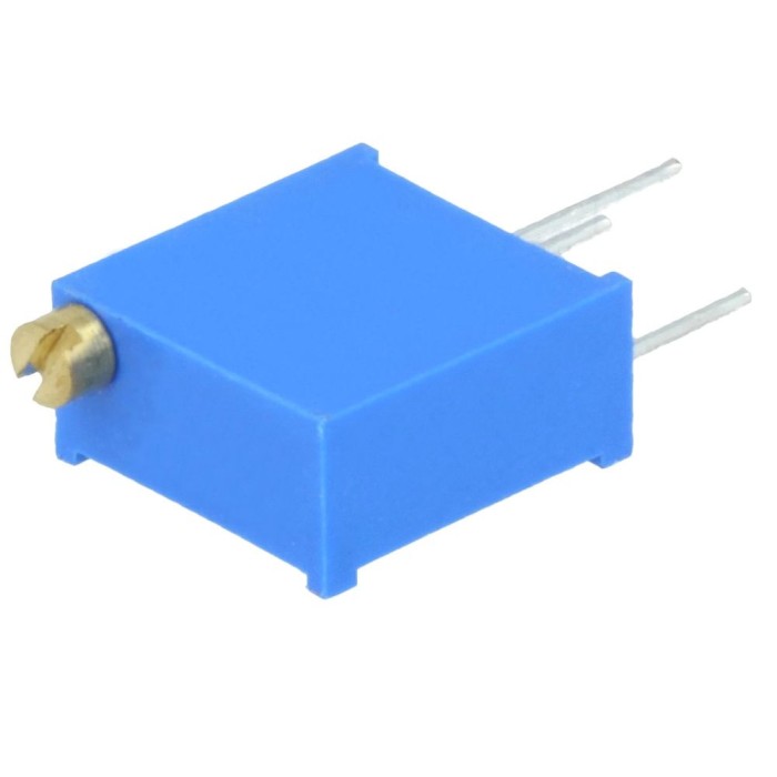 Trimer multitura, 10k&Omega;, 3/8 inch, 500mW, VISHAY - M64Y103KB40