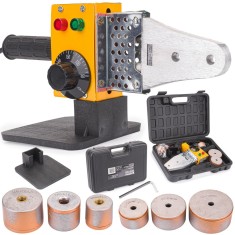 Powermat Aparat de sudura pentru tevi PVC PP 1500W 6 insertii 20-63MM PM-ZGP-1500T2 Mobalis Homvera