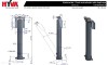 Cilindru Basculare Hyva FSH56568KDA Semiremorca Schmitz