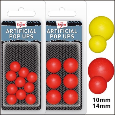 POP UPS ARTIFICIALI CARP ZOOM 14MM Rosu 6/plic foto