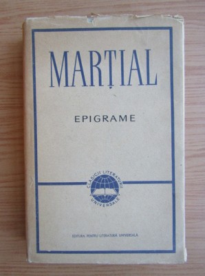 Martial - Epigrame foto