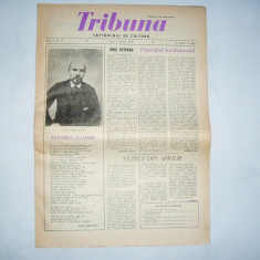 Revista TRIBUNA 1957, 3 numere+ 1 afis publicitar
