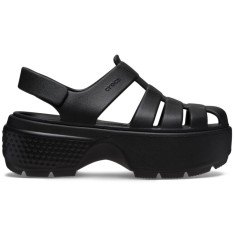 Sandale Crocs Stomp Fisherman Sandal Negru - Black foto