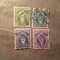 Serie mica Zanzibar 1952 Sultan Chalifa bin Harub 4 valori stampilate