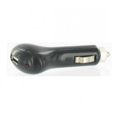 Incarcator Universal USB de masina Negru 1000mA foto