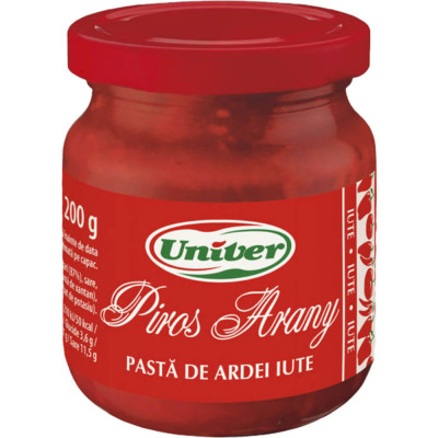 Pasta de Ardei Iute Univer Piros Arany, 200 g foto