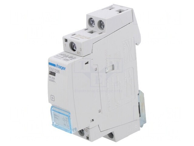 Contactor 2P 25A 230VAC NC