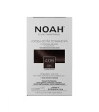 Vopsea de par naturala Saten cafeniu (4.06), 140ml, Noah