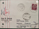 Romania Regala , carte postala ,corespondenta comerciala Romaia -Germania anii 1938-1944. perioada celui de al doilea razboi mondial