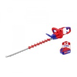 Cumpara ieftin Trimmer Gard Viu EMTOP ELHT400282, Motor Fara Perii, Lungime Taiere 650mm, 3600 SPM, Distanta Dinti 27mm, 2 Acumulatori 4.0AH si Incarcator Dublu, Man