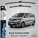 Cumpara ieftin Ștergătoare Toyota Proace Bus MPY din 02.2016 | Bosch Aerotwin A426S 650/475 mm