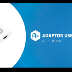 Adaptor A+ de la USB C la HDMI Cablu ATIPCHDMIK produs nou