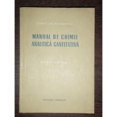 MANUAL DE CHIMIE ANALITICA CANTITATIVA - GH.MACAROVICI