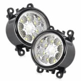 Cumpara ieftin Set Proiectoare de Ceata Galbenе, Sticla clara, Becuri H11, Dedicata Dacia, Ford, Opel, Renault, Citroen