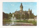 FA117 -Carte Postala- GERMANIA - Leipzig. Neues Rathaus, circulata 1969