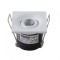 Spot Led Laura White, 1W, 70lm, lumina neutra 4200K, patrat, 85-265V, Aluminiu, Alb
