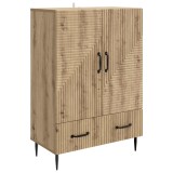 vidaXL Bufet Stejar Artizanal 66 x 34,5 x 95 cm Lemn prelucrat 894904