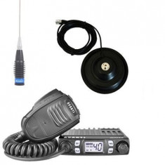 Promotie statie radio CB Avanti Micro + antena CB Megawat ML70 + baza magnetica... foto