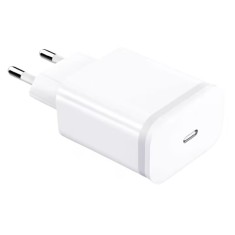Incarcator intrare USB C Luoatip, 63 x 43 x 28 mm, 20 W, plastic, alb