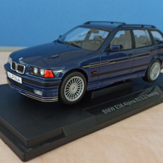 Macheta BMW E36 Alpina B3 3.2 Touring Break 1995 albastru - MCG 1/18