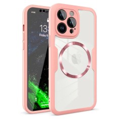 Husa 360&amp;Atilde;&amp;sbquo;&amp;Acirc;&amp;deg; iPhone 12 Pro Techsuit ColorVerse MagSafe, roz foto