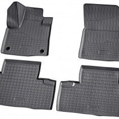 Set de 4 covorase cauciuc 3D stil tavita premium pentru Peugeot 5008 II, 2 din 2017