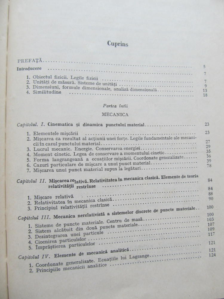 Fizica generala (vol. 1) - R. Titeica , I. Popescu | Okazii.ro