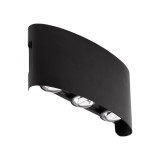 Aplica Monty LED 6X6W 3000K IP54, negru, Erste