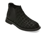Ghete EPICA negre, 4630519, din piele intoarsa