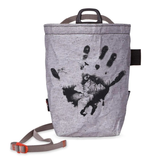Sac magneziu CHILLAZ Hand dot grey melange