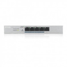 Zyxel gs1200-5hp 5-port gbe web smart metal switch 4x poe foto