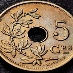 Moneda istorica 5 CENTIMES - BELGIA, anul 1923 *cod 3555 = BELGIQUE - excelenta