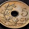 Moneda istorica 5 CENTIMES - BELGIA, anul 1923 *cod 3555 = BELGIQUE - excelenta
