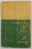 CONTRACTUL SOCIAL-ROUSSEAU 1957 , COPERTI UZATE