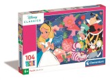 Puzzle Clementoni Disney Classic Alice, 104 piese